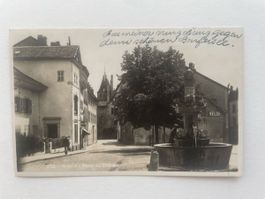 AK 1928 Nyon (VD) – Place du Château