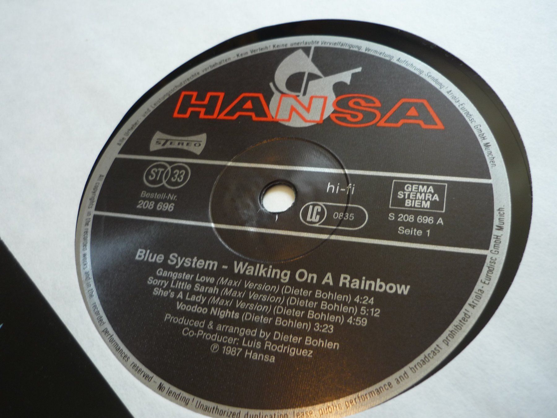 Dischi in vinile: Rare Vinyl 70s 80s Pop - Modern Talking - Blue System - walk – Usato da Beringen venduto da Flatretriever 1