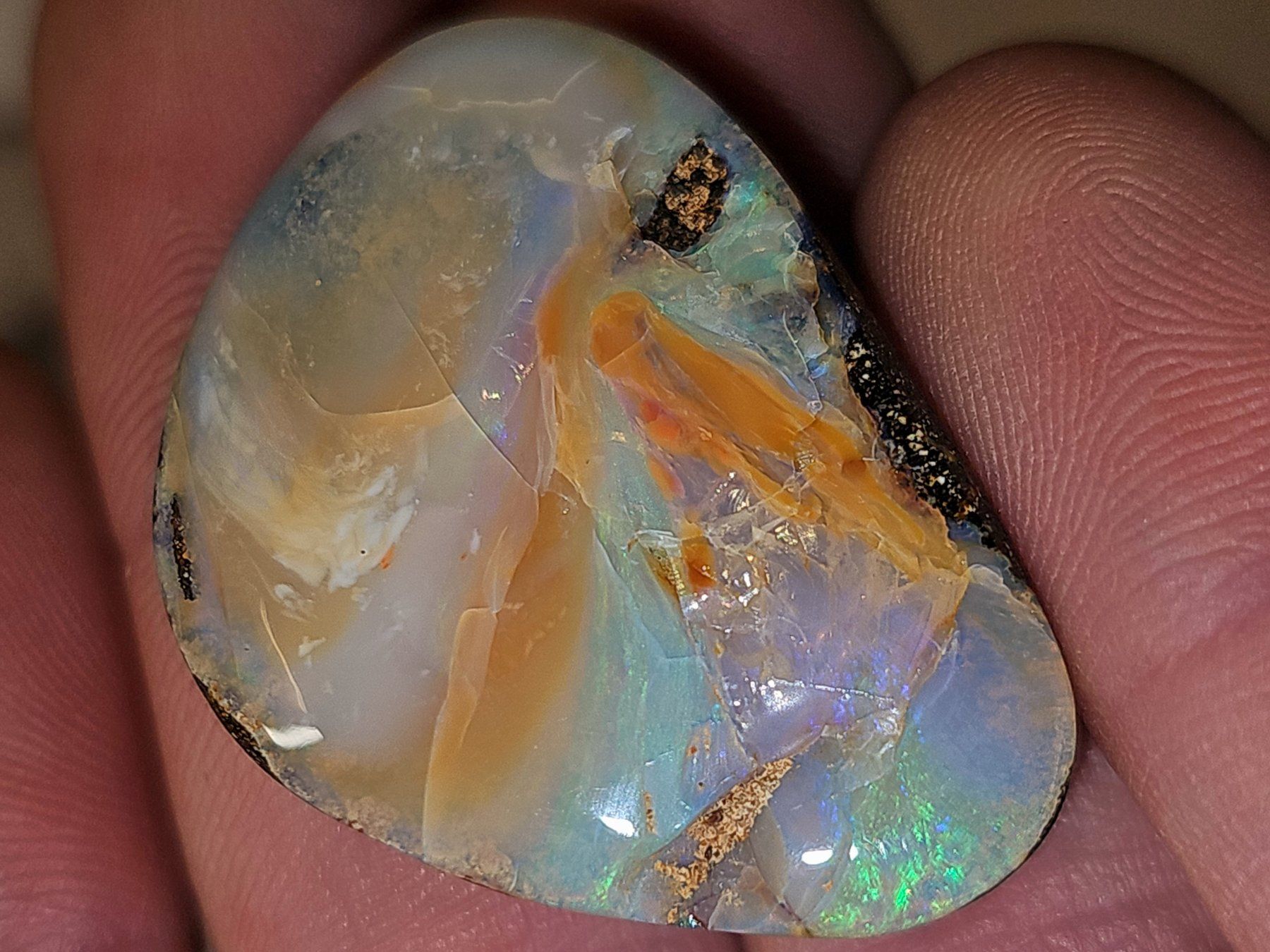 Edelsteine: Massiver natürlicher australischer Boulderopal – Neu und originalverpackt aus Uerkheim von Winwinner 4