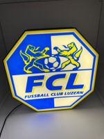 Lightbox lumière led FCL Lucerne