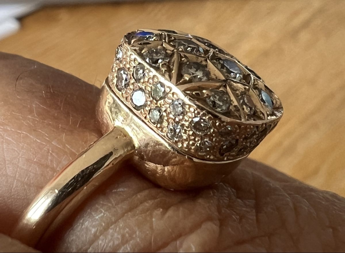 Ringe: Goldring 750 mit Diamanten👍 – Gebraucht aus Erlenbach ZH von jol_9m85 1
