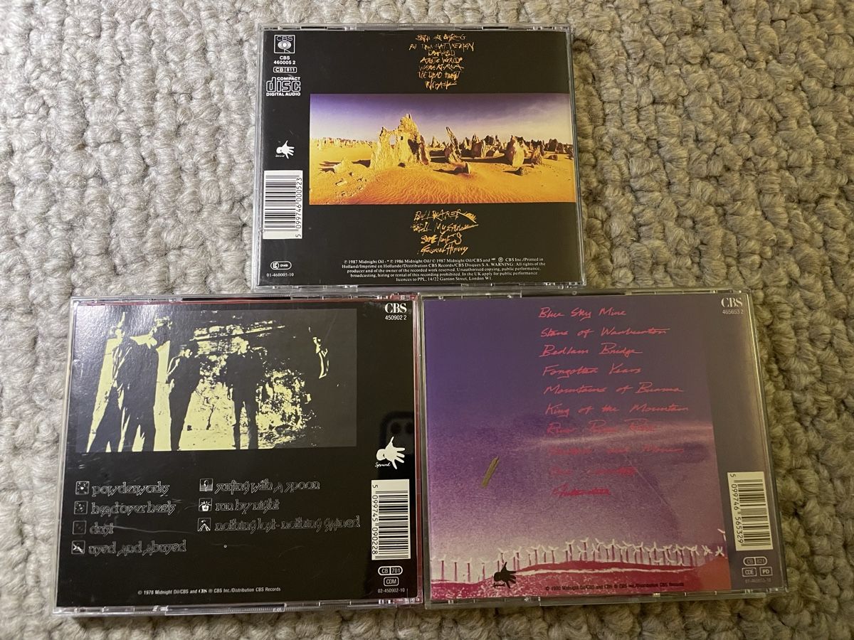 CD: 3x Midnight Oil – Usato da Reinach AG venduto da trigger7811 2