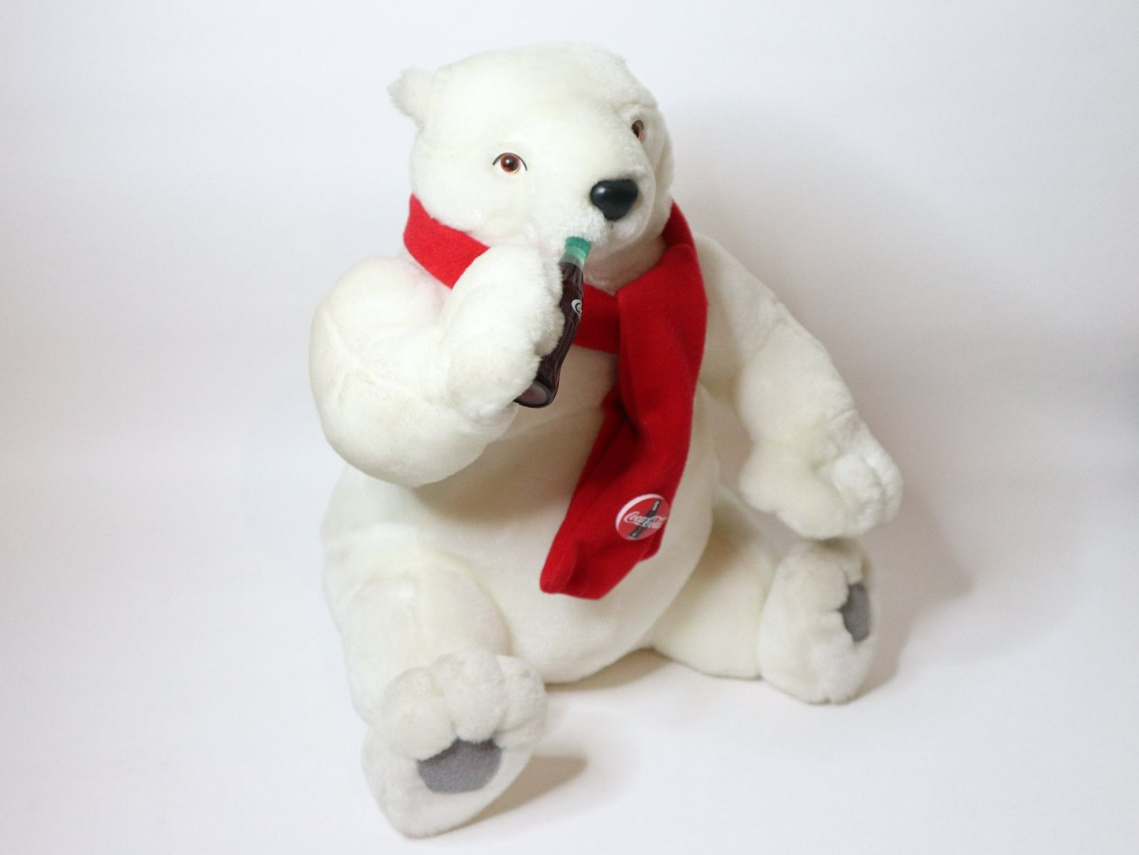 Statuette: 1999 Coca Cola Eisbär mit Bewegung und Geräusch Werbefigur – Nuovo (secondo la descrizione) da Eschenbach SG venduto da Astalavista 1