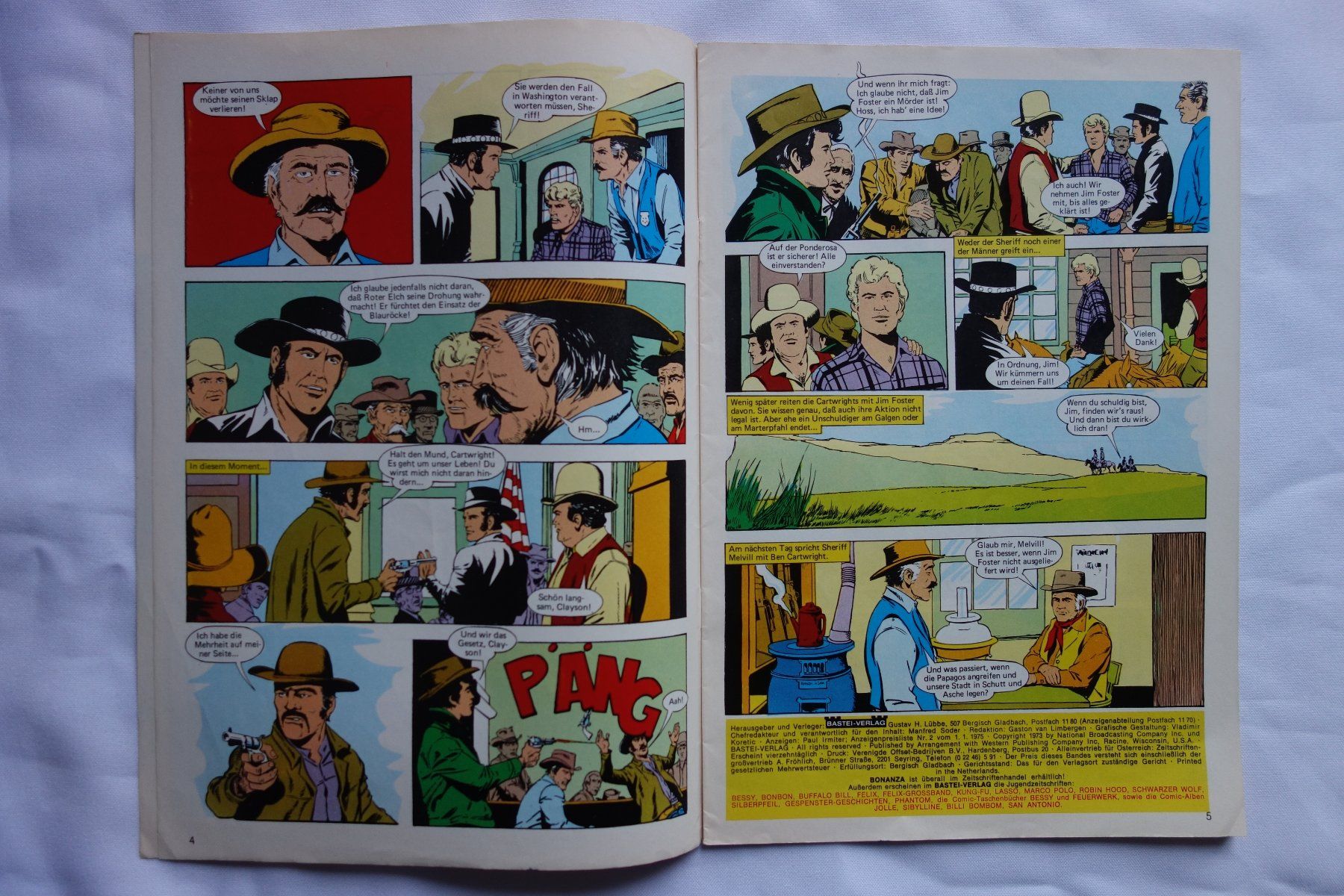 Comics: BONANZA - Nr. 55 - Gratis Versand ! – Gebraucht aus Luzern von ron_35 1