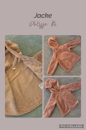 Kuschelige Baby Jacke Grösse 86 - Perfekt für den Herbst!