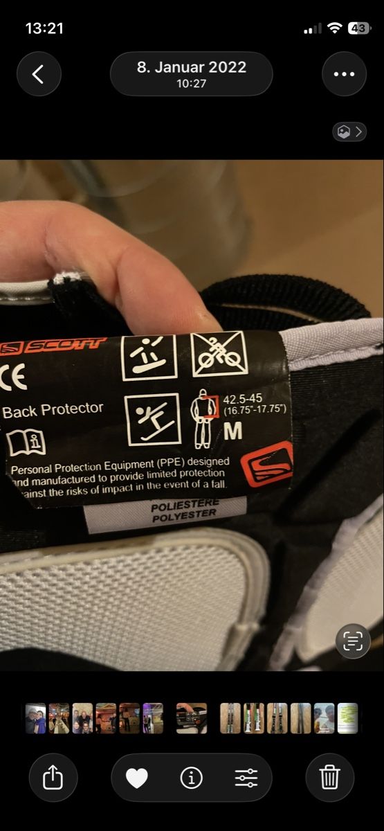 Schutz & Schoner: Scott Rückenprotektor – Gebraucht aus Pfäffikon ZH von spl_q2lj