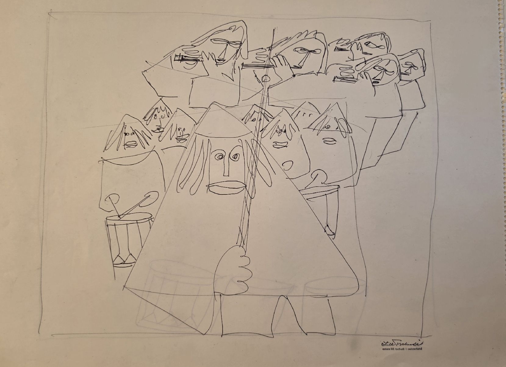 Dipinti: Lill Tschudi  Original 43x33cm – Usato da Emmenbrücke venduto da Kunstankaufverkauf 4