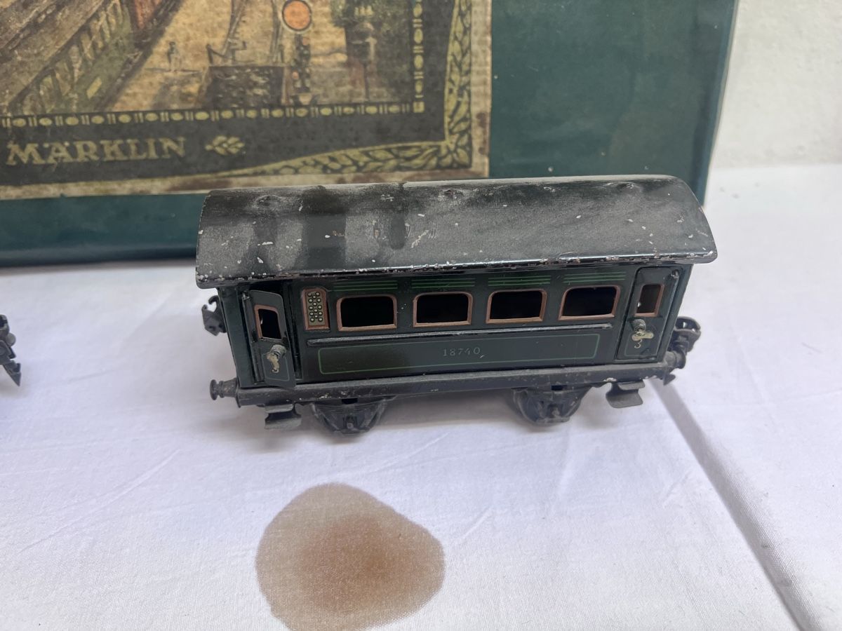 Märklin Modellini di ferrovie: Märklin Eisenbahn Set (74) – Usato da Glattfelden venduto da brockischweiz 8