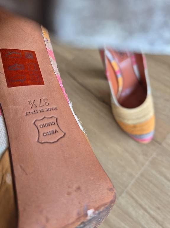 Scarpe da donna: Missoni nr 37.5 – Usato da Melano venduto da Misscherie 1