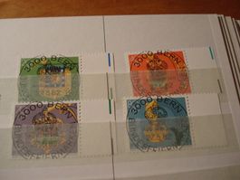 Satz Pro Patria 1982, ET-Voll-Stempelung, Gummi **