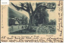 Gruss aus Interlaken - Promenade - animee