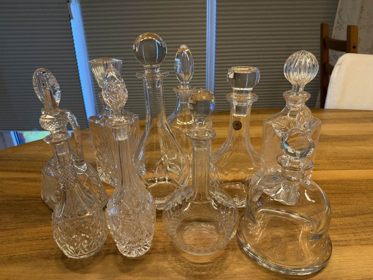 Carafes: Kristallkaraffen und Barzubehör – D'occasion à Birsfelden par Stadtcowboy 2