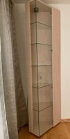 Eckvitrine mit 5 Glastablaren, Team By Wellis, top Zustand