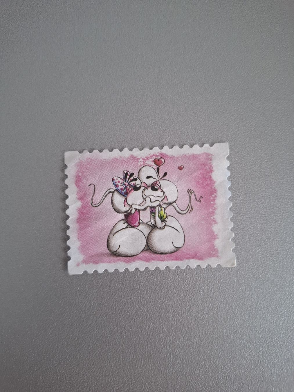 Alle Briefmarken: Briefmarke Diddl Maus Nr ? – Gebraucht aus Grosswangen von michelli.