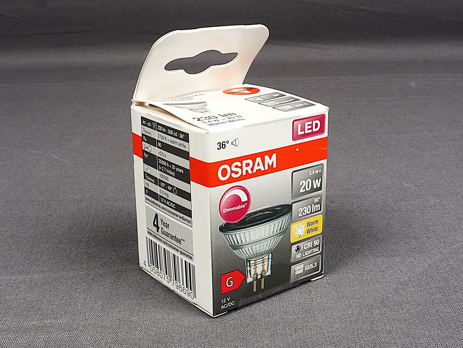 Osram Lampade: OSRAM LED Superstar MR16 GU5.3 – Nuovo (secondo la descrizione) da Steinen venduto da Restwert_Steinen 4