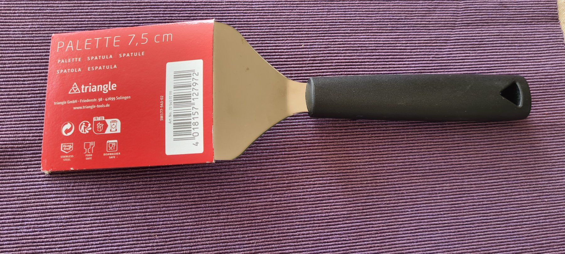 Elettrodomestici da cucina: Palette Spirit 7.5cm - Marke triangle – Nuovo e nell'imballaggio originale da Zumikon venduto da Rosa26 1