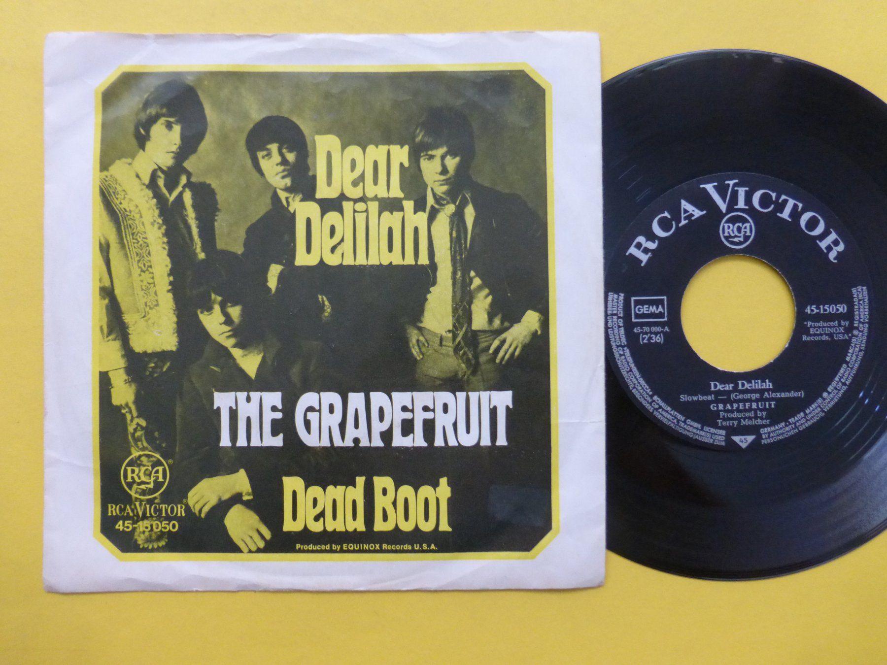 Schallplatten: The Grapefruit – Dear Delilah – Gebraucht aus Zürich von Swiss57