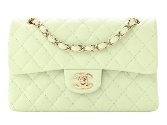 Chanel Sacs femmes: Chanel Classic Small Flap Bag in Mint Green – D'occasion à Mies par nic_yk5d