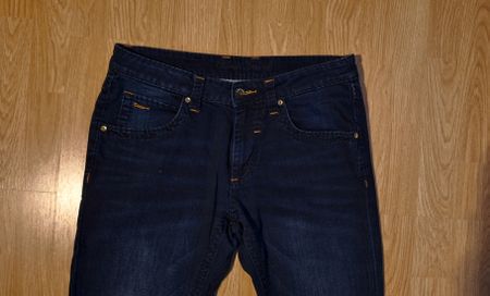 Dunkelblaue Camp David Jeans Gr. 31/34