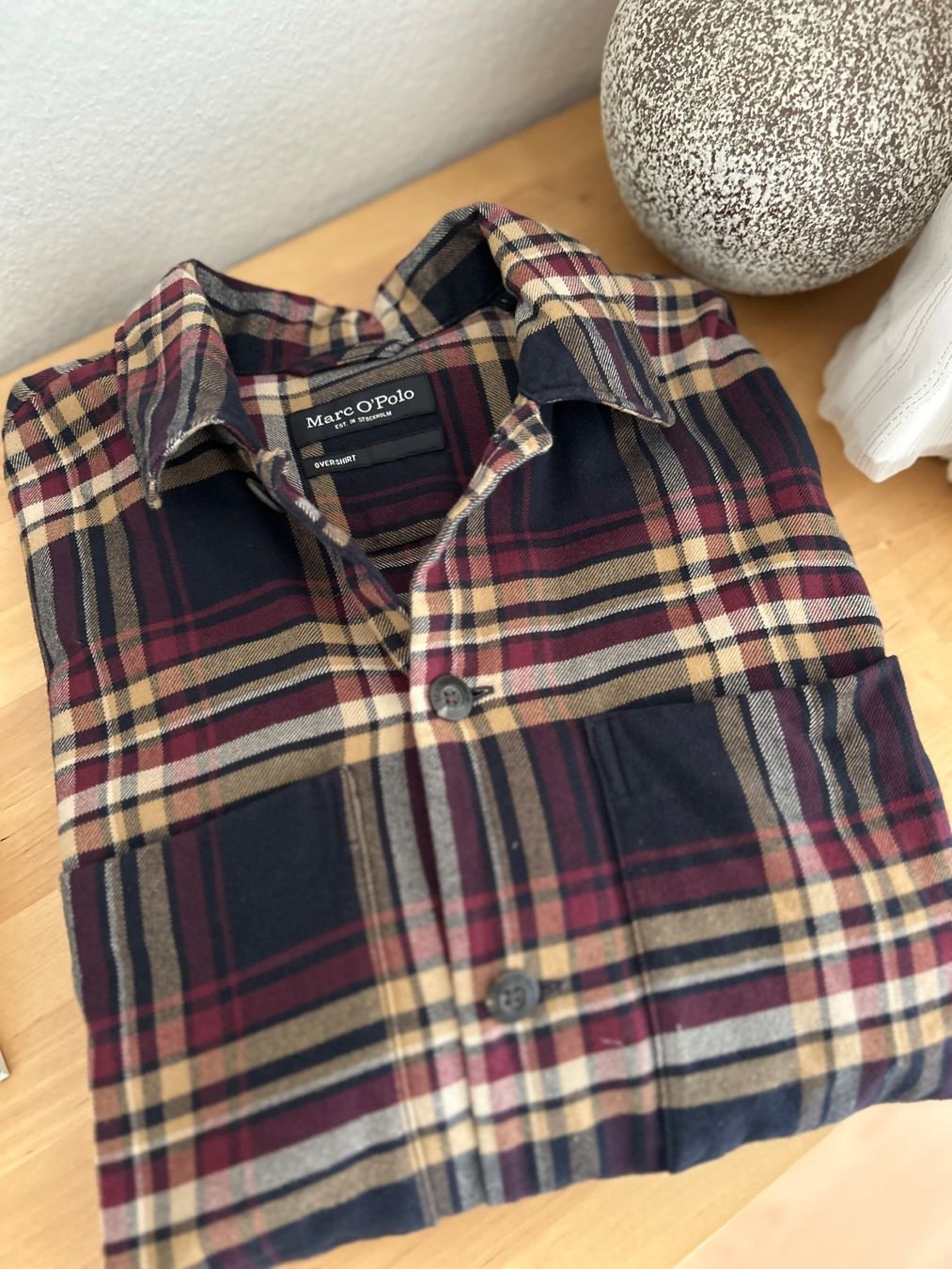 Camicie: Overshirt Marc OPolo Grösse L, 100% Baumwolle – Nuovo (secondo la descrizione) da Niederglatt ZH venduto da Julia_4 5