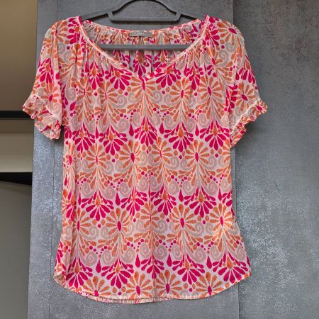 🐸 NILE BLUSE TOP OBERTEIL S VISKOSE TOP ZUSTAND