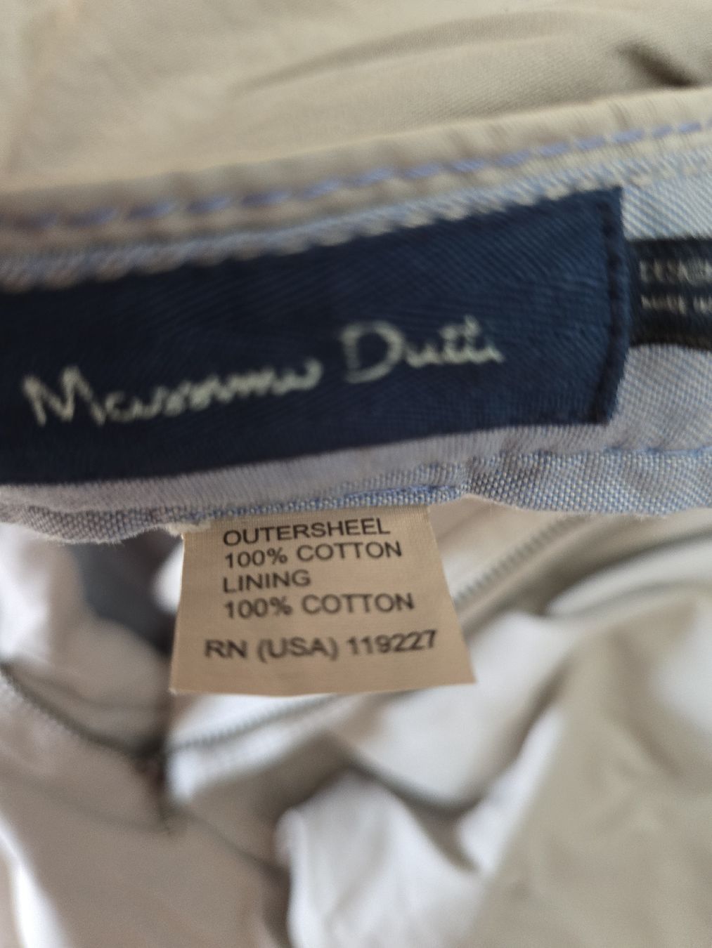 Massimo Dutti Pantalons: Pantalons Massimo Dutti beige coton taille M – D'occasion à Mont-sur-Lausanne par Didinho 2