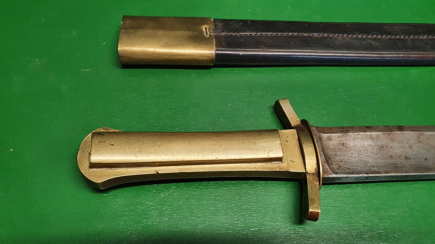 Schweizer Armee Stichwaffen: Weidmesser Mod. 1817 unfertiger Rohling sehr rare Variante – Gebraucht aus Richigen von Media_Universe 4