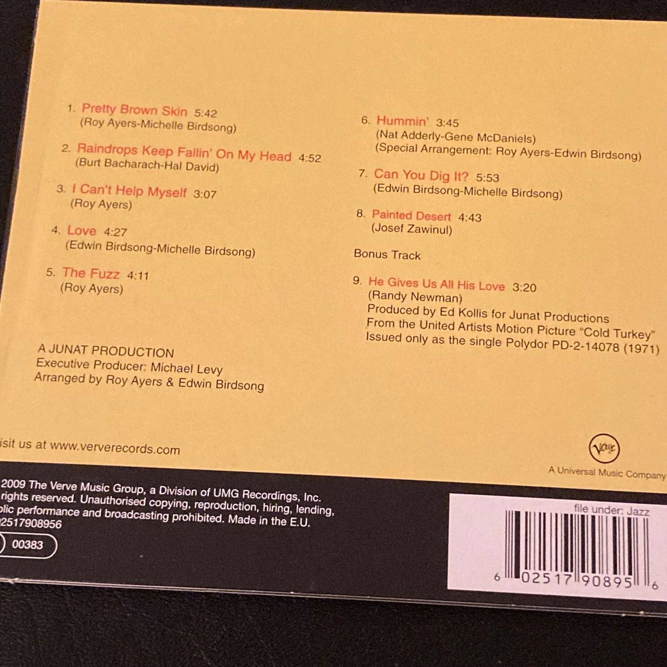 CDs: Roy Ayers - Ubiquity | Jazz-Funk – Gebraucht aus Bern von Ntsamina 1