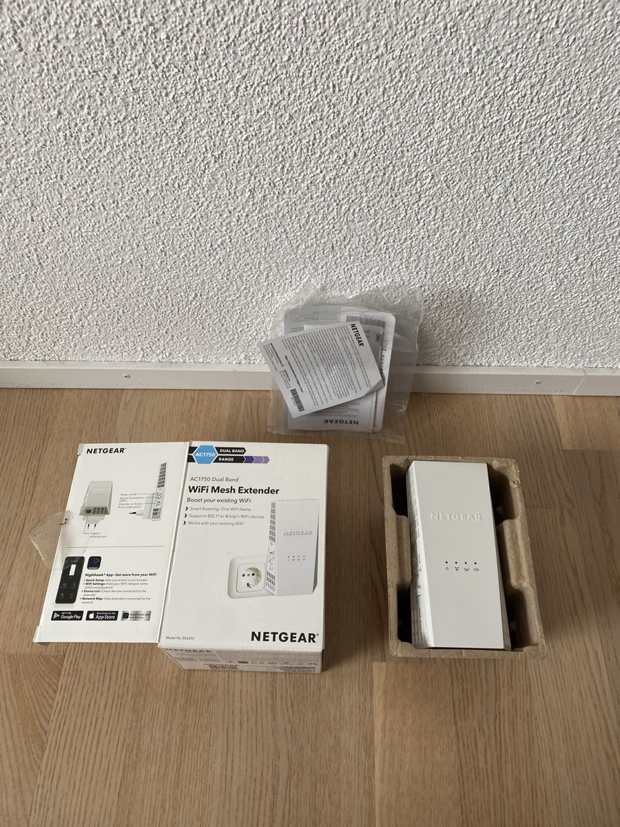 Netgear Wlan: Wifi mesh  extender AC 1750 dual band – Neu (gemäss Beschreibung) aus Pfäffikon ZH von Julien.breard