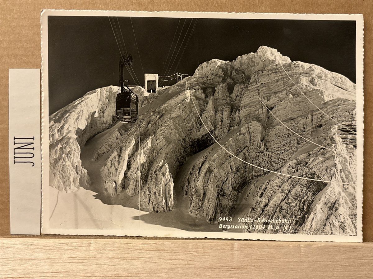 Cartoline postali: AK von Säntis Bergstation – Usato da Rümlang venduto da Kartenpost1