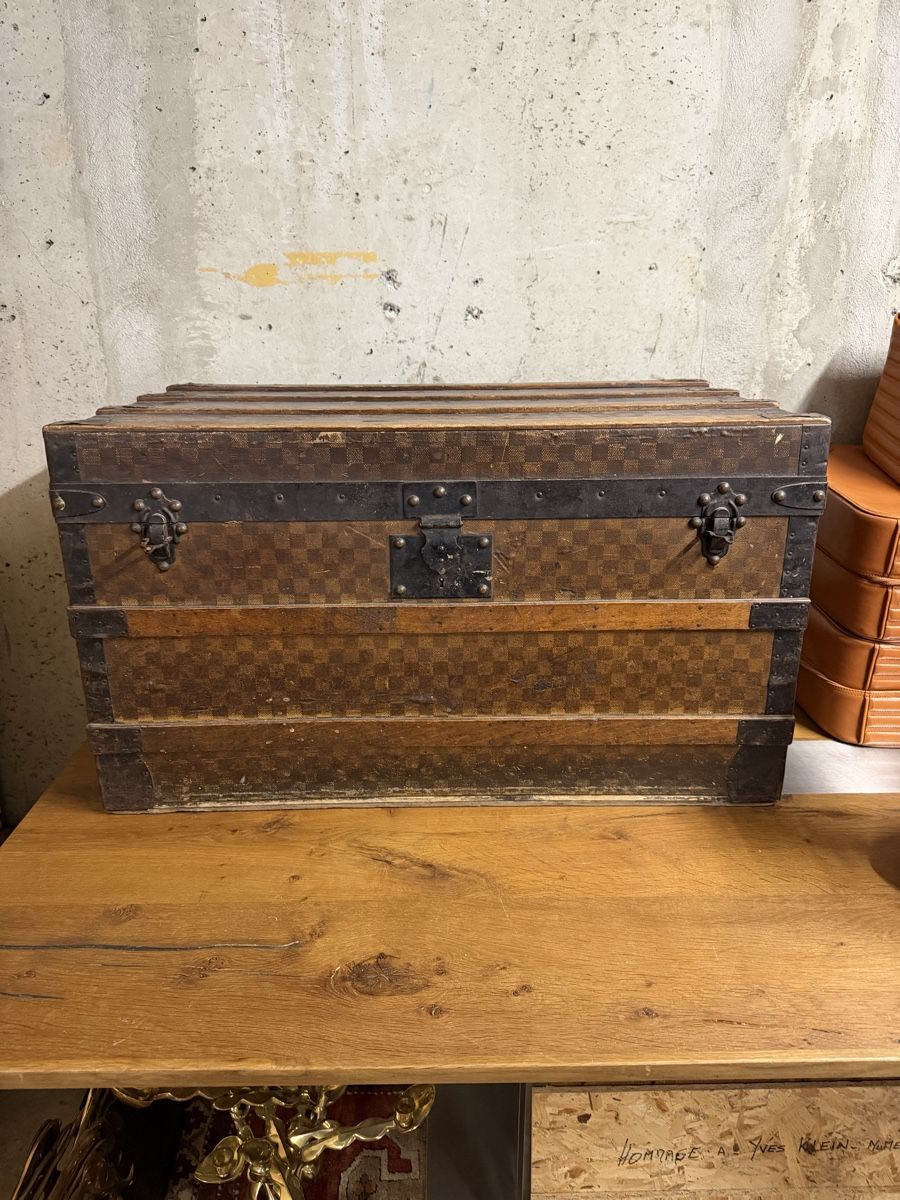 Louis Vuitton Valigie: Malle Vuitton ancienne authentifiée  – Usato da Bellevue venduto da bordeaux075cl 7