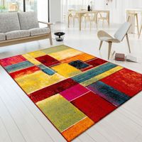 Preisvorschlag 🤝 160x230 Teppich Bunt  Wohnzimmer Geo