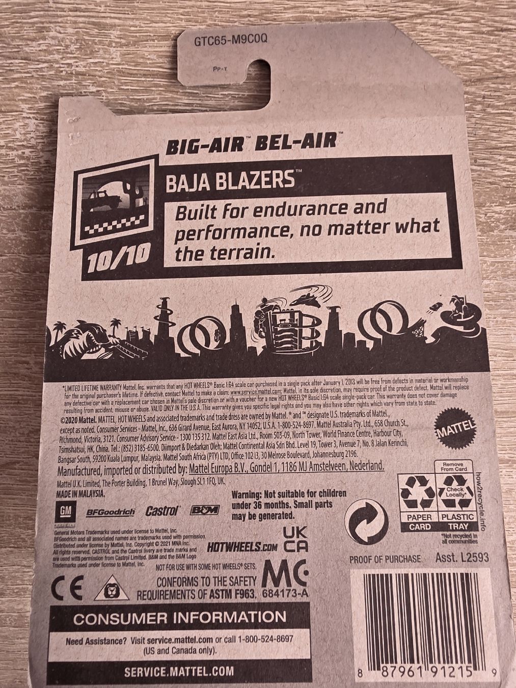 Hot Wheels Modellautos: Hotwheels Big Bel Air Longcard – Neu (gemäss Beschreibung) aus Untervaz von Mudskipper 1