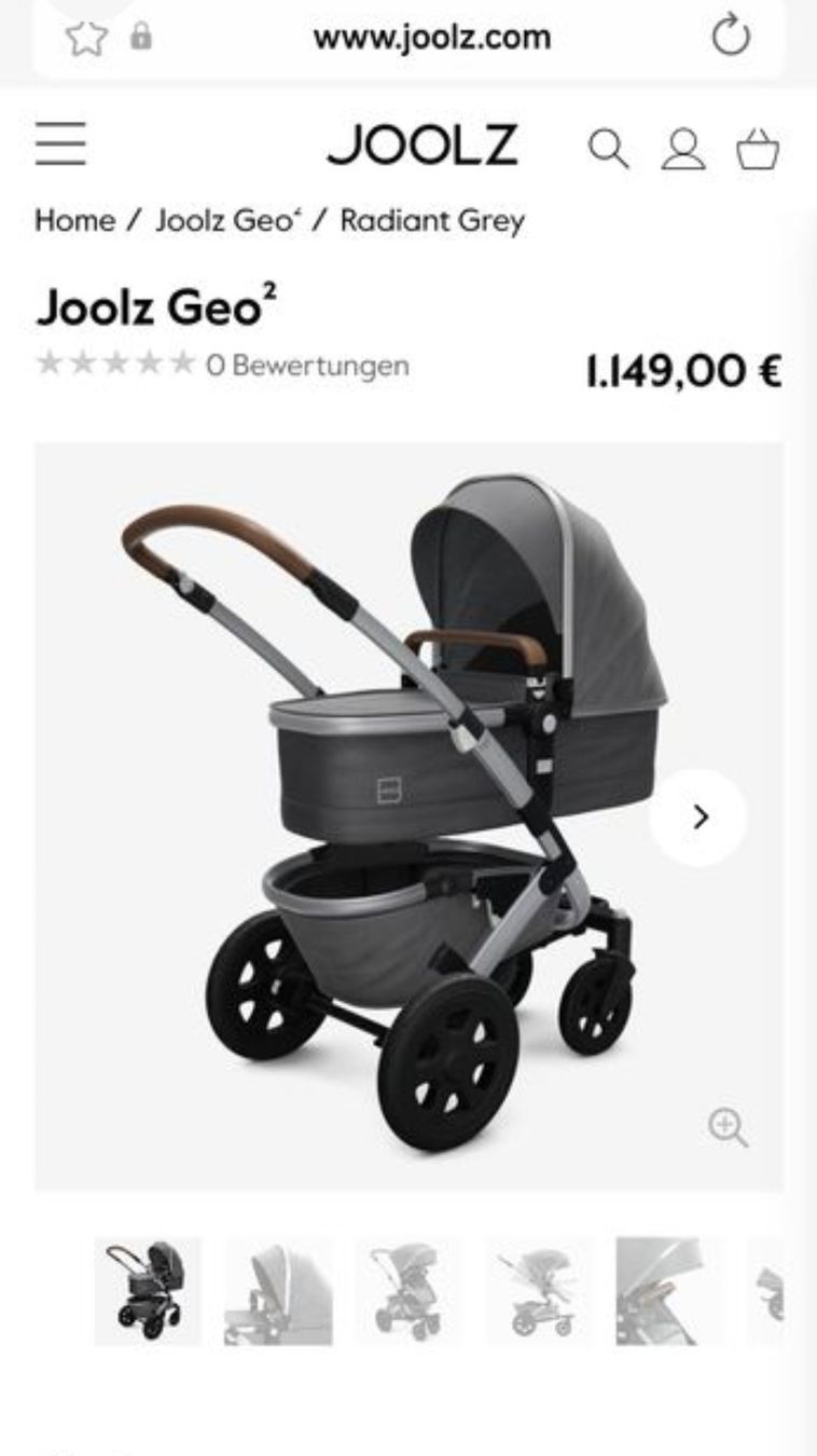 Joolz Carrozzine: Joolz Geo Kinderwagen – Usato da Untersiggenthal venduto da vonberner 5