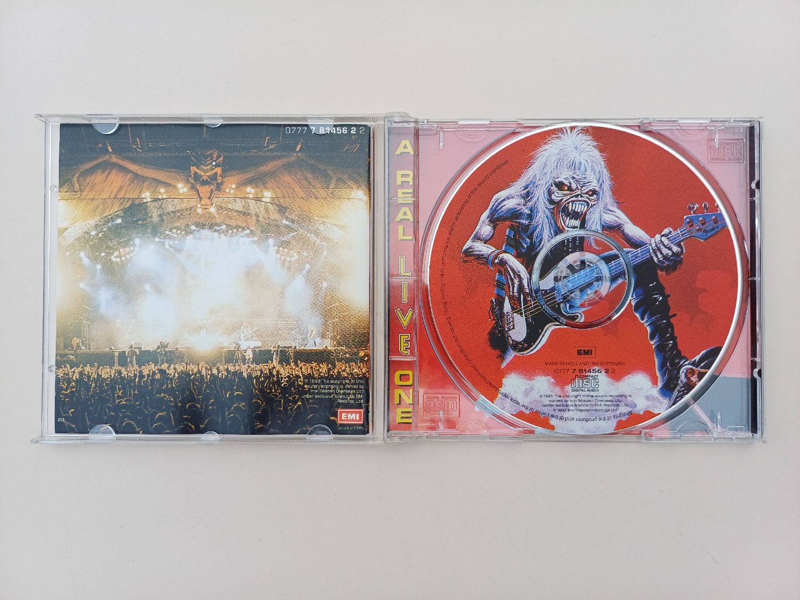CDs: Iron Maiden "A real LIVE One" CD neuf – Neu (gemäss Beschreibung) aus Begnins von Drastic-Sound 2