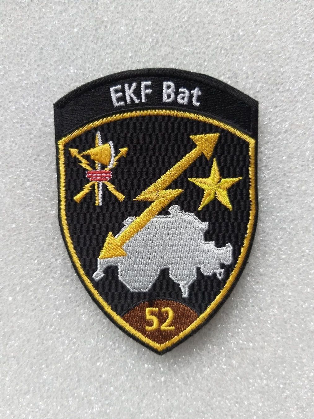 Placchette & Badge: Verbandsabzeichen EKF Bat 52 Kompanie 2 – Usato da Bauma venduto da SwissMilitaria
