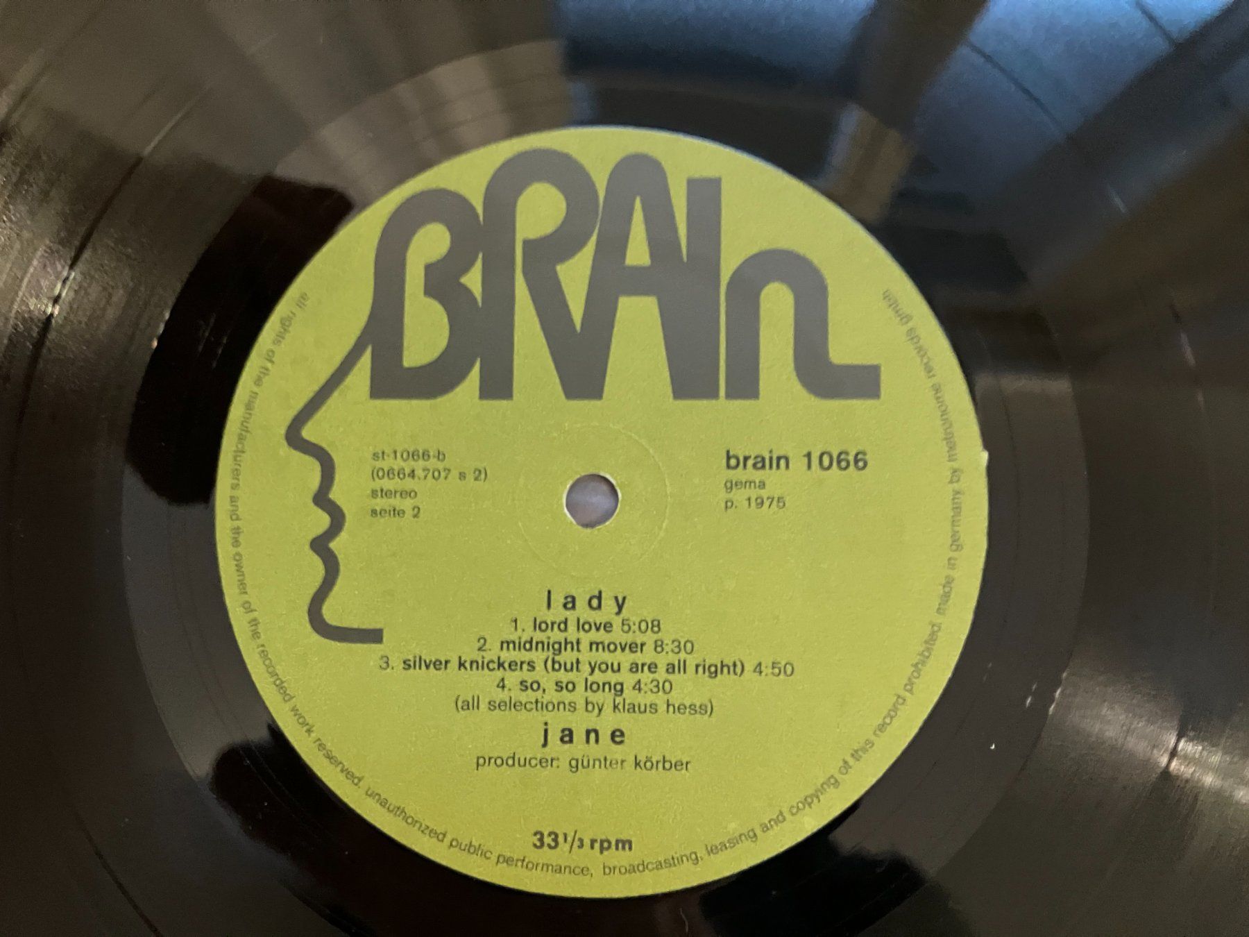 Schallplatten: Jane – Gebraucht aus Aarwangen von Jukebox3 8