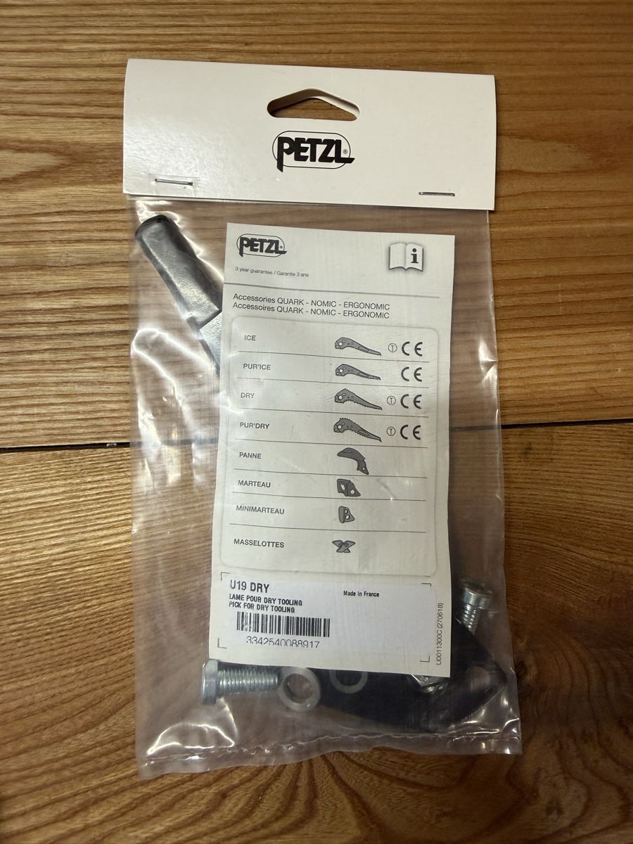 Petzl Attrezzatura da arrampicata: Petzl Dry Wechselhaue – Nuovo e nell'imballaggio originale da Goldingen venduto da Thomas.Perrin