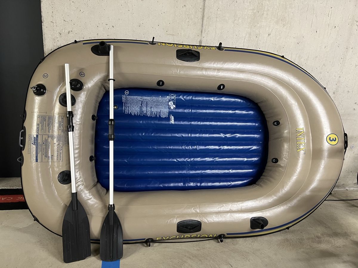 Barche: Schlauchboot Intex Excursion – Usato da Villnachern venduto da kim_rrs6