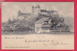 GRUSS AUS BURGDORF, 28.10.1899
