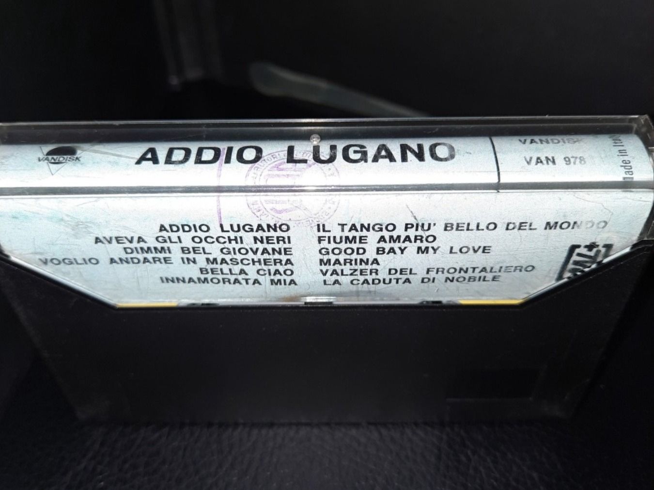 Musicassette: Musicassetta Addio Lugano – Usato da Biasca venduto da Old_6blh 1