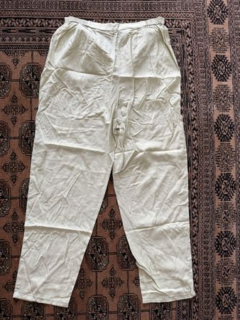 Vintage Sommerhose, hellgrün, Grösse 38, aus Italien