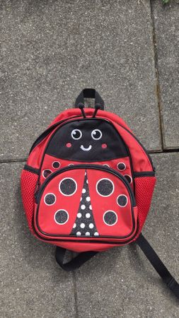 Kinderrucksack Marienkäfer