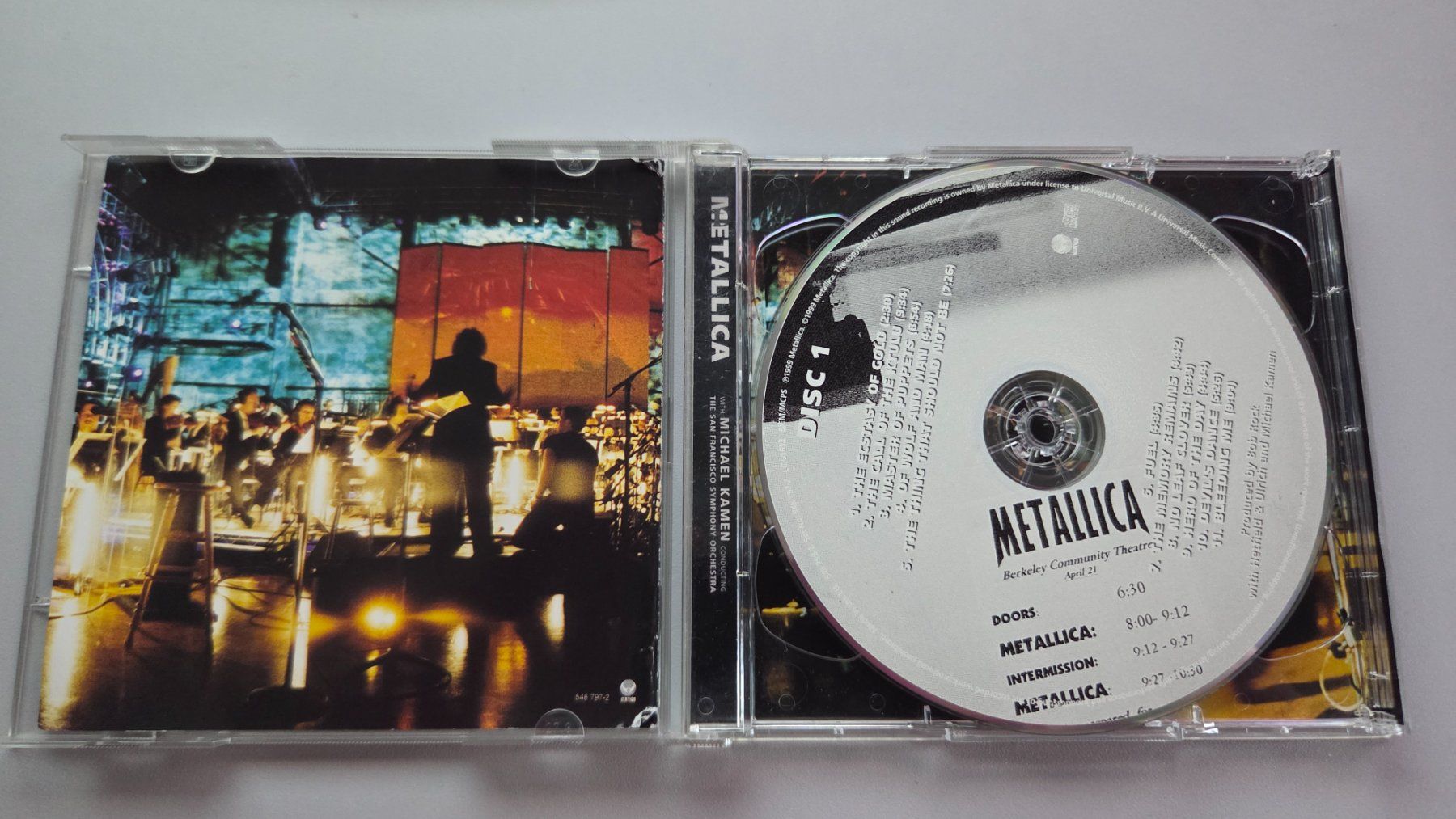 CDs: DCD Metallica - S&M, 2 Disc Set mit Michael Kamen – D'occasion à Schaffhausen par Kellerrassel 1