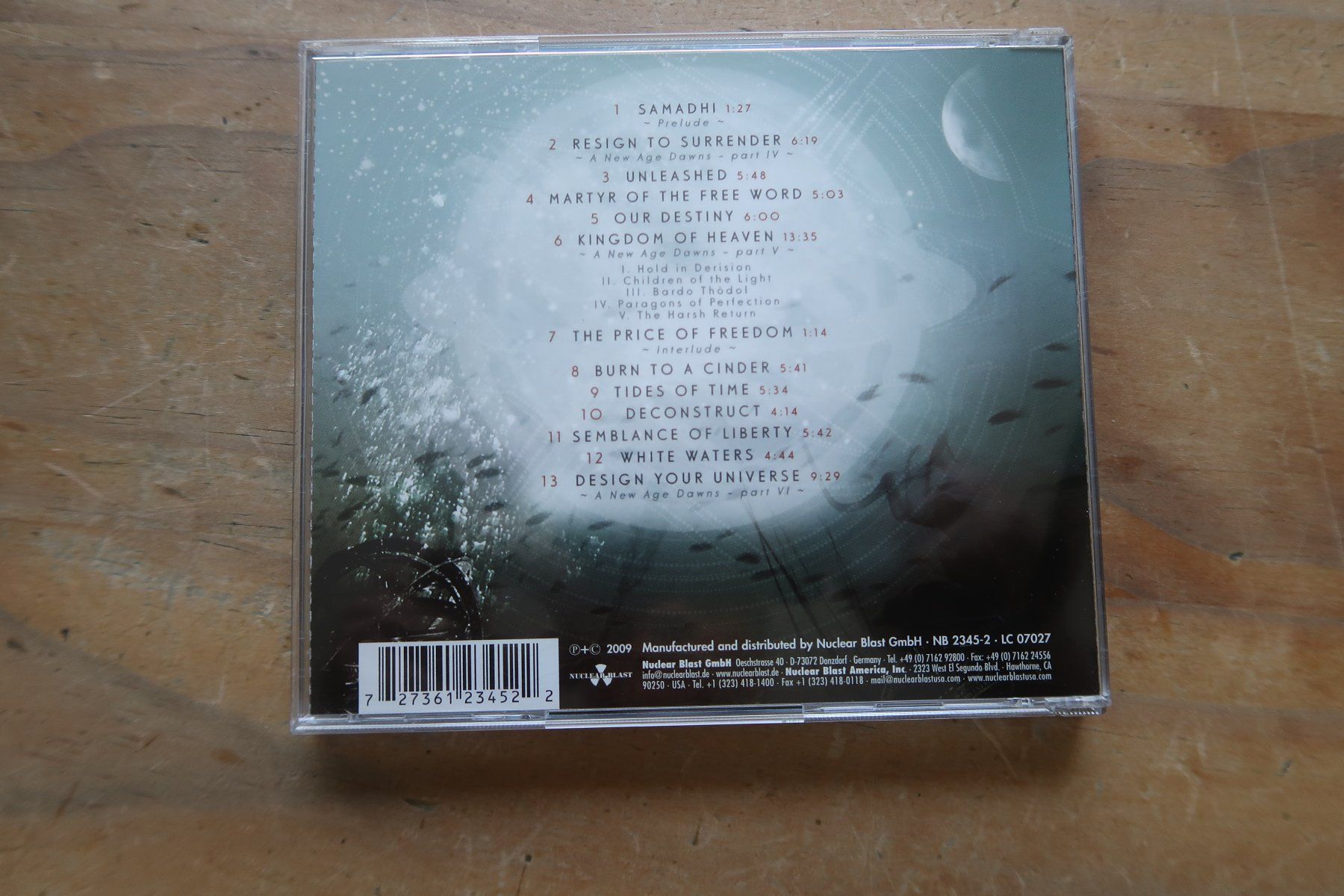 CD: EPICA - DESIGN YOUR UNIVERSE - CD – Usato da Basel venduto da Patiscat 1