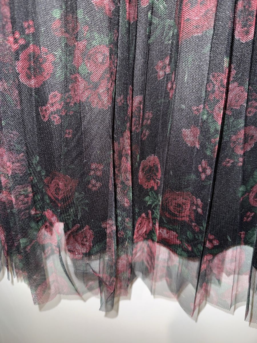 Gonne: NEUF ! Jupe longue avec Tulle a fleurs – Nuovo e nell'imballaggio originale da MASSONGEX venduto da Luluone 2