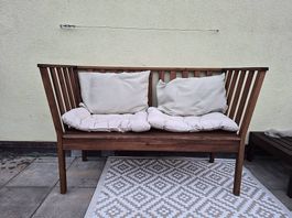 Gartenbank aus Holz - top Zustand