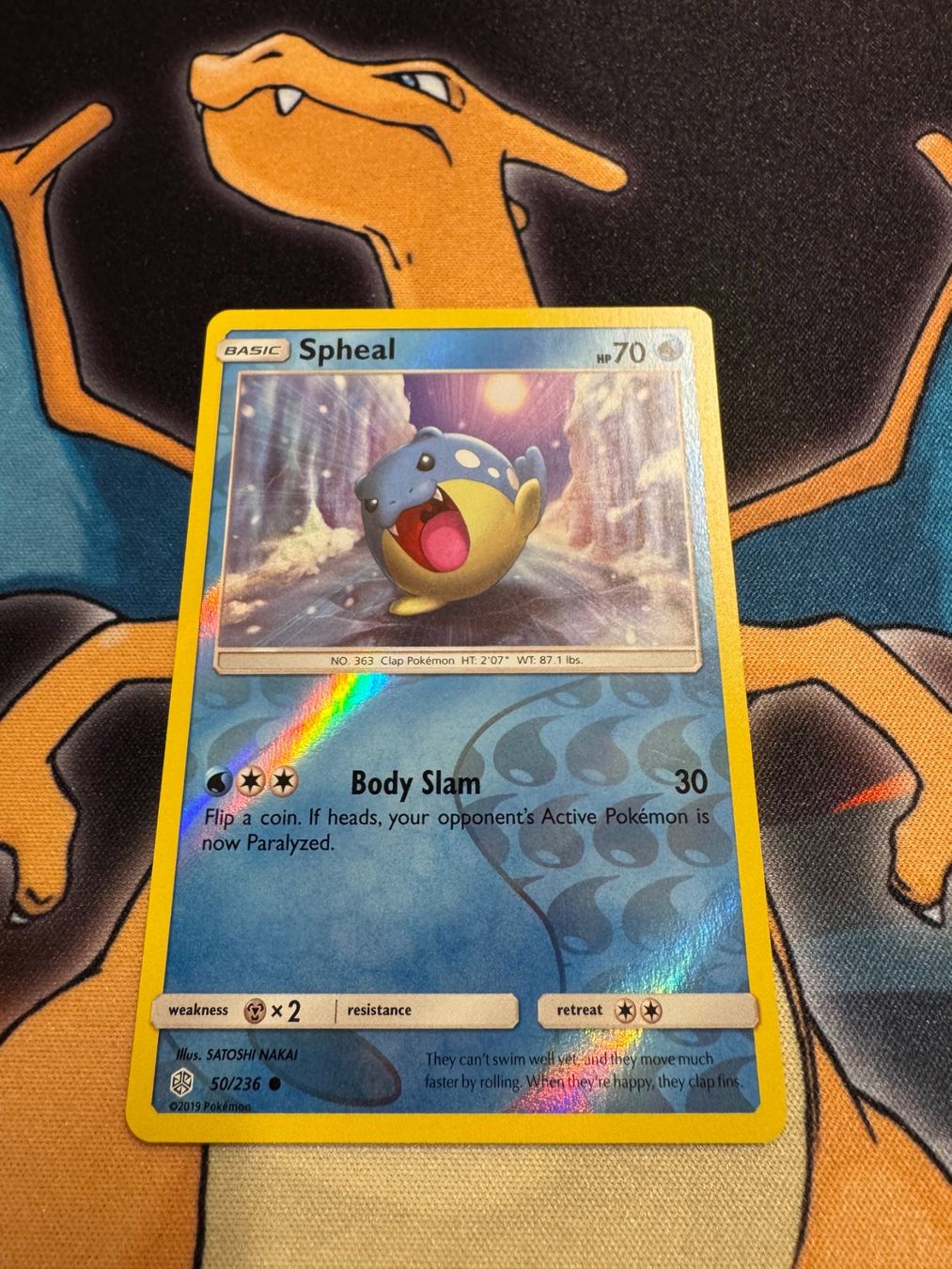 Pokémon Sammelbilder & Trading cards: Spheal (CEC 50) - Reverse Holo - Cosmic Eclipse – Neu (gemäss Beschreibung) aus Bülach von Pfrenzel