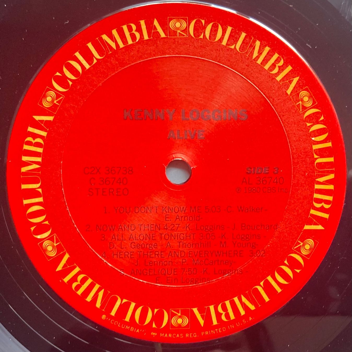 Dischi in vinile: KENNY LOGGINS - ALIVE – Usato da Poliez-Pittet venduto da Newtown-Records 5