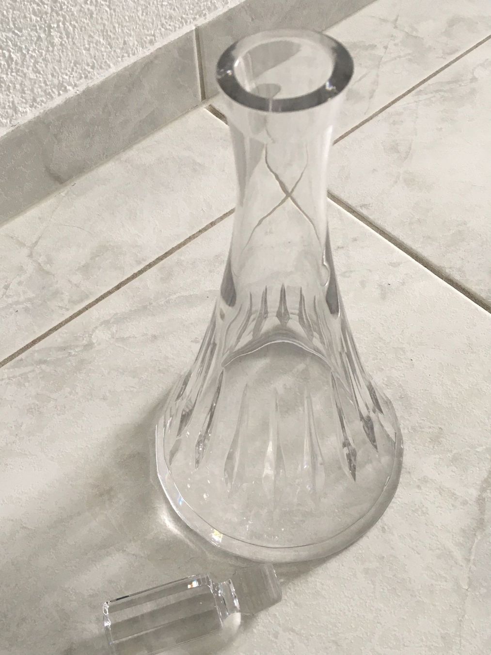 Caraffe: Kristallglas Karaffe – Usato da Freienwil venduto da Hubi030 1